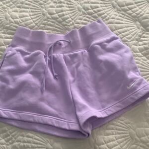 Nike Women's Athletic Shorts - Light Purple